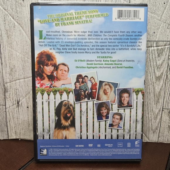 Married With Children Season Four DVD Fourth Season 2-Disc Set - Picture 4 of 5
